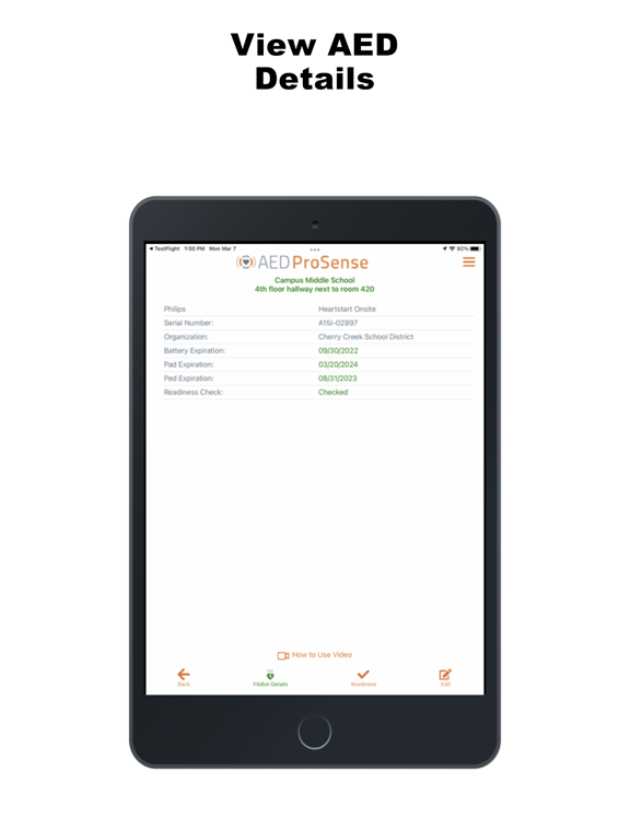 Screenshot #6 pour AEDProSense