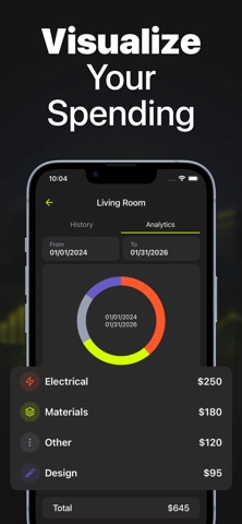 Money Tracker - HomeBudget iPhone screenshot