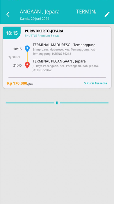Rimba Raya Travel Screenshot