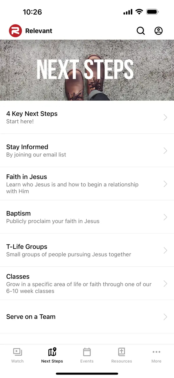 Screenshot #2 pour The Relevant App