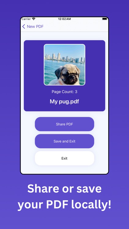 PDFoto -  Convert Image to PDF