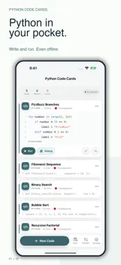 Python Code Cards screenshot 1