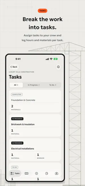 PlanoTrak - Construction App screenshot 2