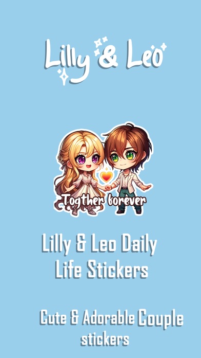 Screenshot #1 pour Lilly & Leo | Couple Stickers