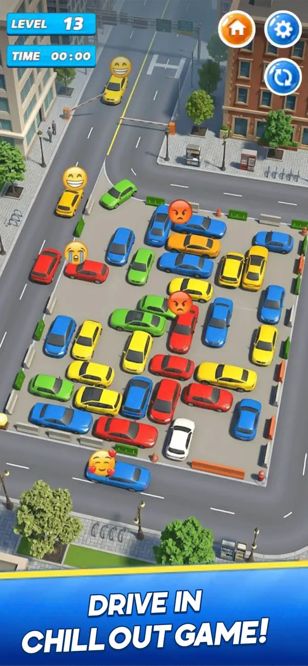 Screenshot #1 pour Parking Jam : fuite de voiture