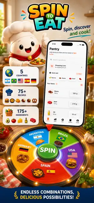Spin & Eat: What to Cook screenshot 2