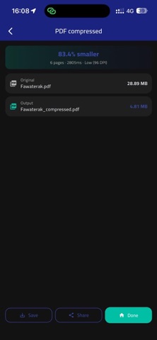 ExactPress: Compress to Size Screenshot 5 of 5
