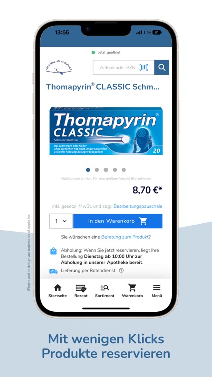 Apotheke am Flugplatz