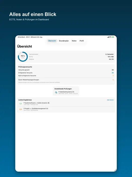 CampusDual-Pro — iPad Screenshot 1