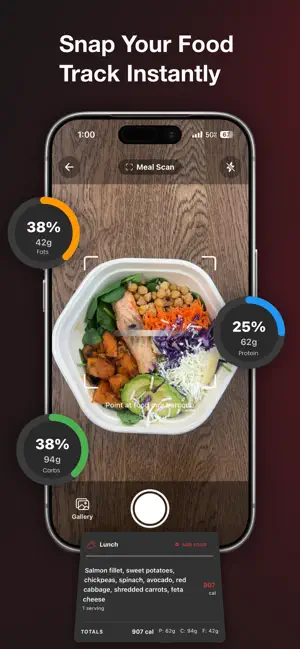 YourFit: Calorie & Workout Log screenshot 2