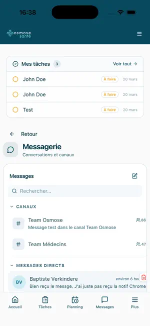 Osmose Sante screenshot 3