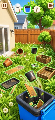 SatisYard: Lawn Cleaning ASMR Screenshot 3 of 5