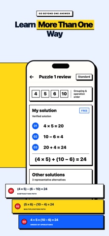Mental Math 24: Number Puzzle Screenshot 4 of 5