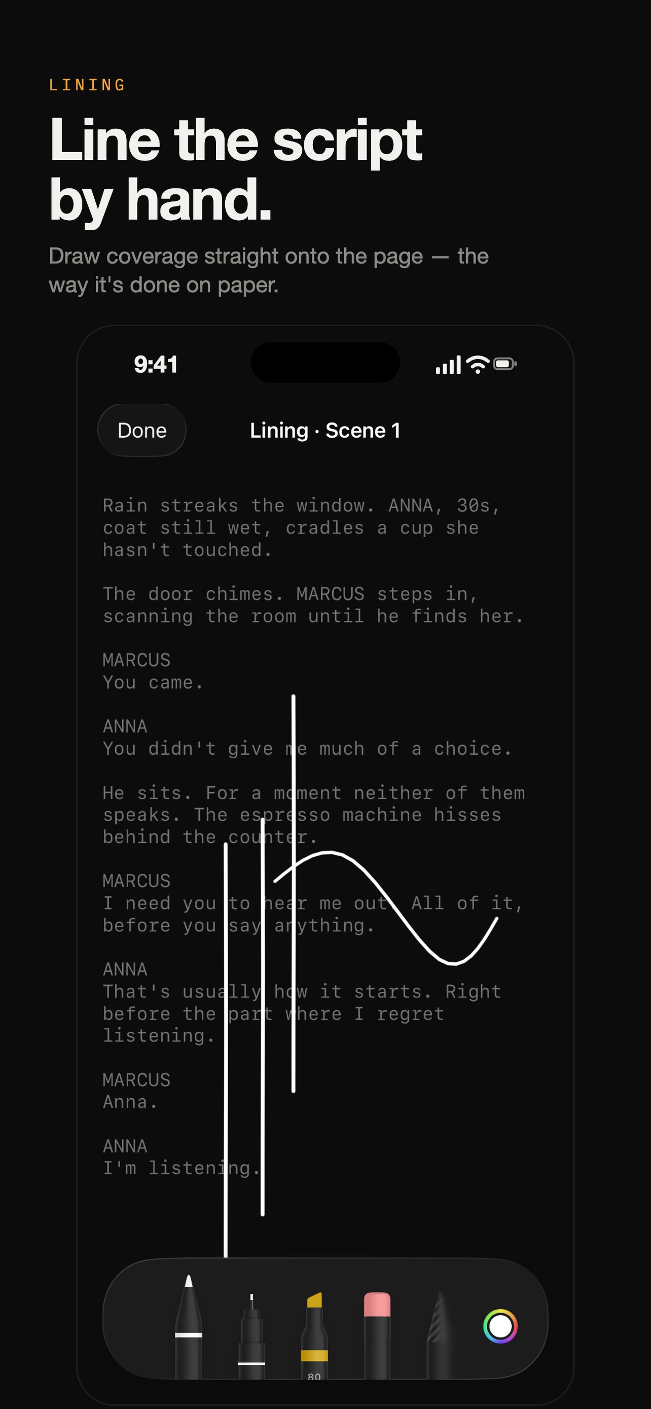 Scripty: Script Supervisor screenshot 2