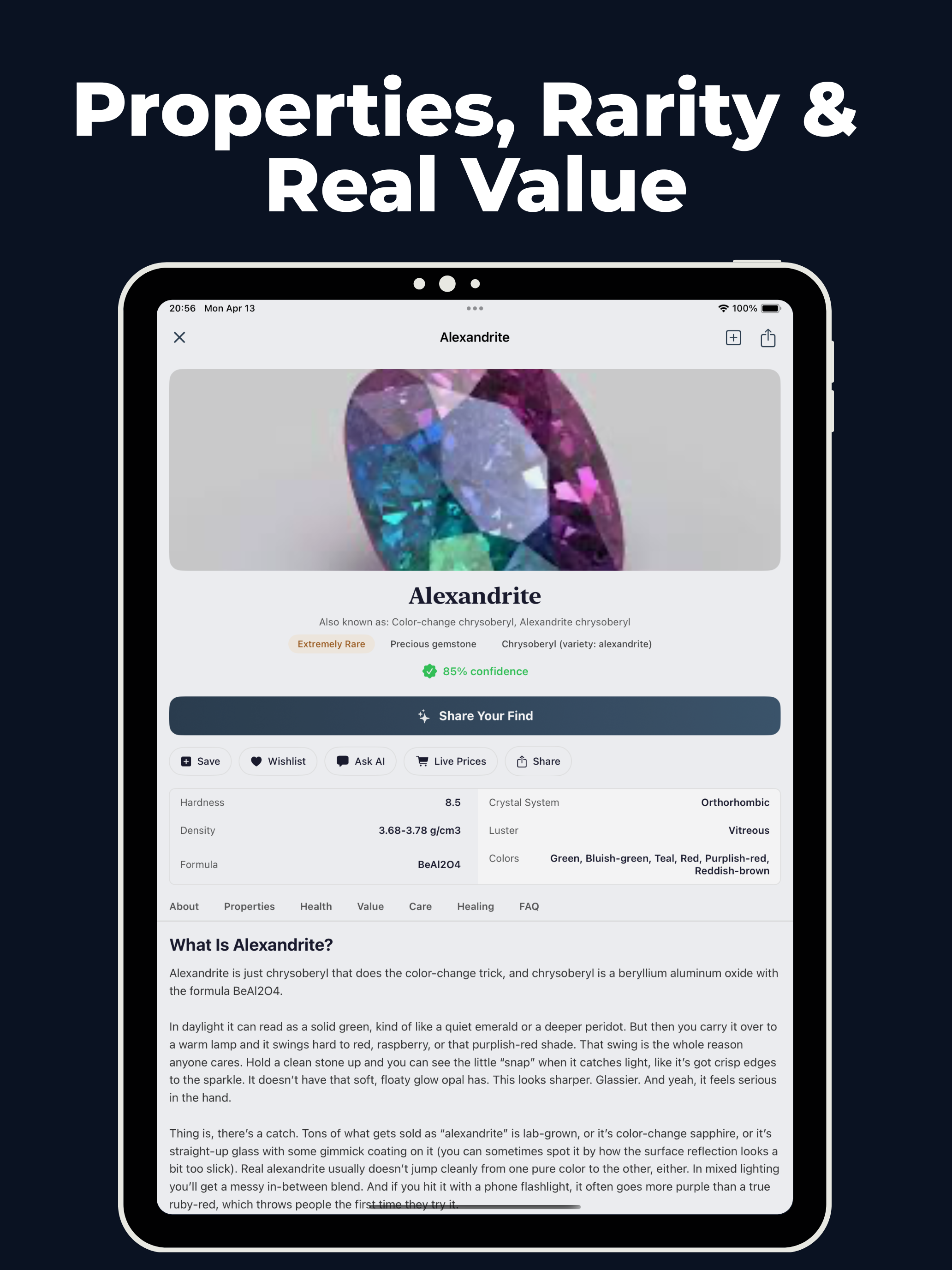 AI Rock ID: Crystal Identifier screenshot 9