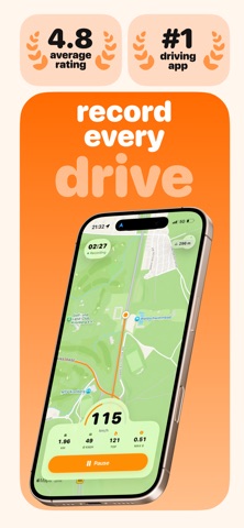 Rovy: Drive Tracker & Stats screenshot