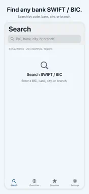 SWIFT Code: BIC Finder screenshot 1