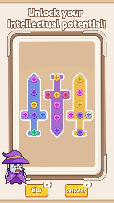 Glass Nut & Bolt Puzzles Screenshot