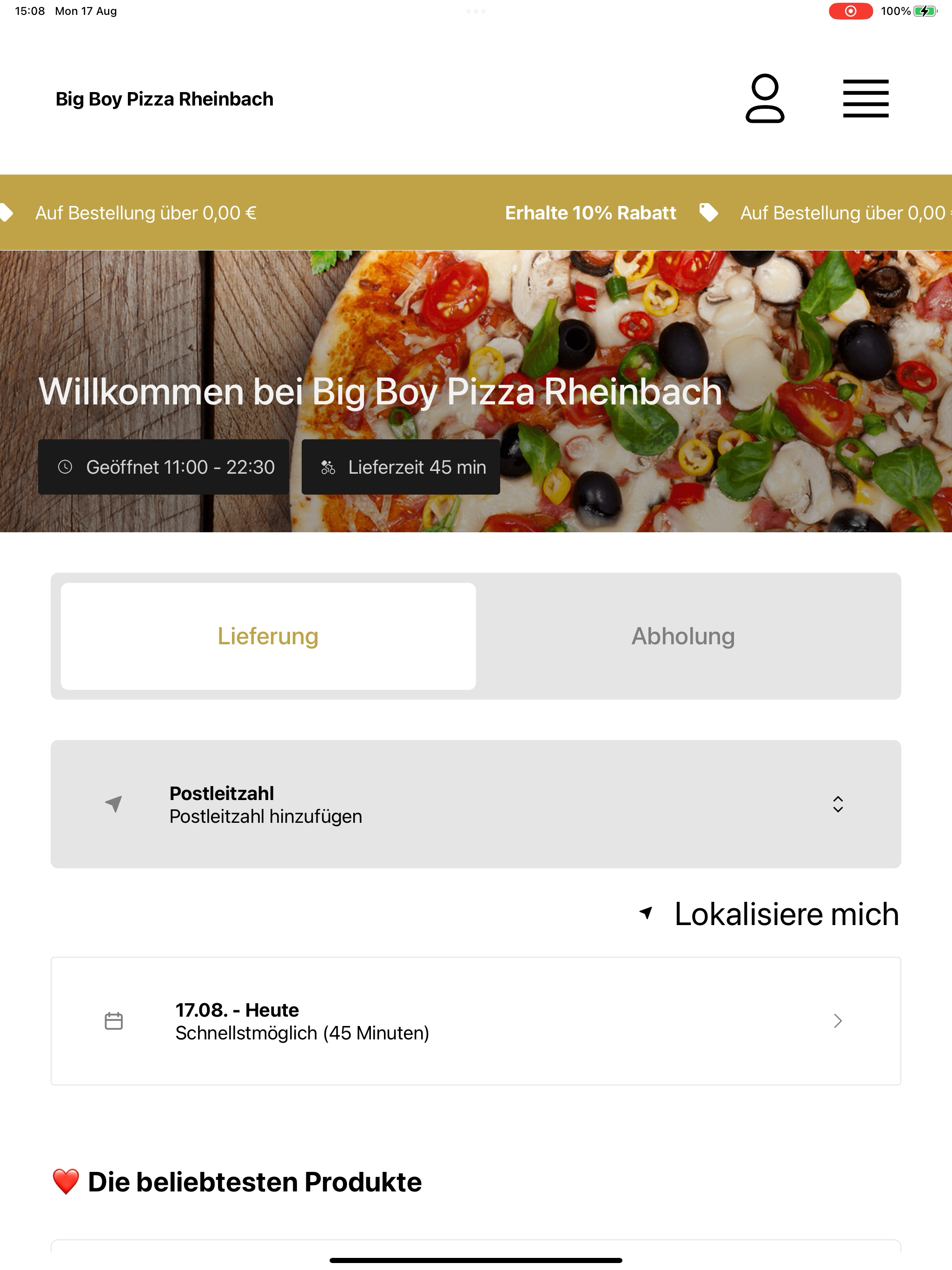 Big Boy Pizza Rheinbach screenshot 9