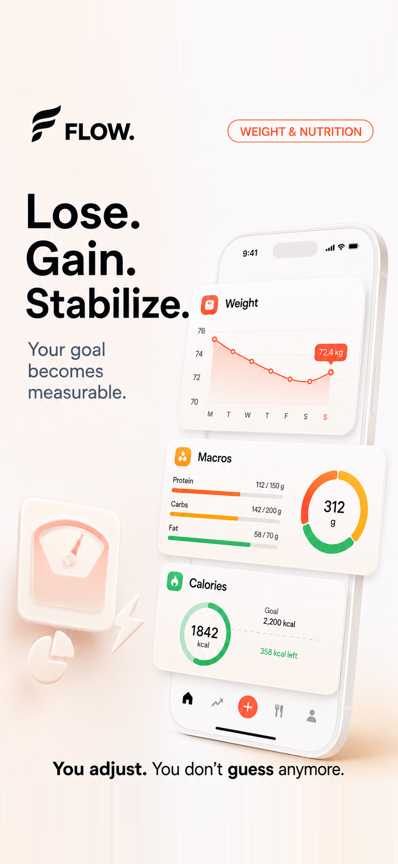 Flow: Fitness & Nutrition screenshot 3
