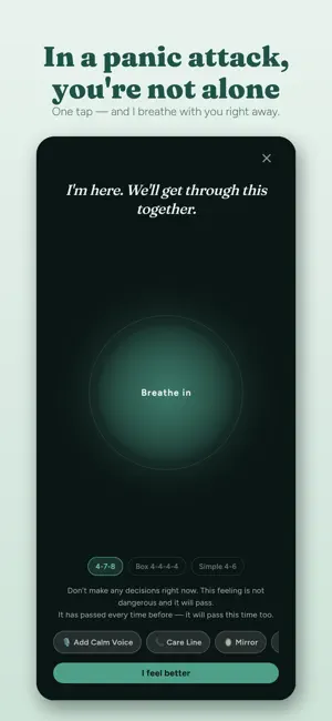 iyiyim: Panic Attack & Anxiety screenshot 1