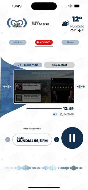 Rádio Mundial Ijuí screenshot 1