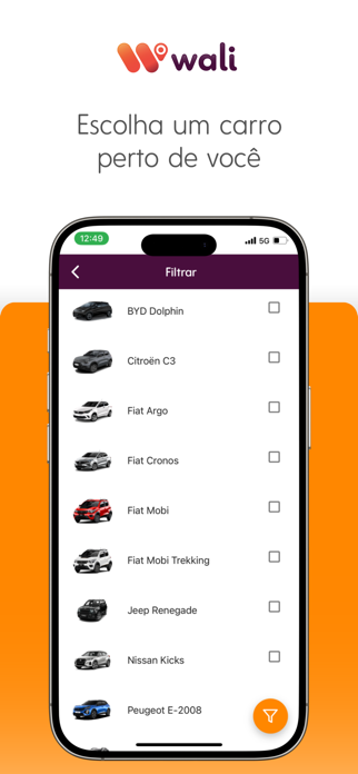 Wali Car Sharing Screenshot 1 of 5