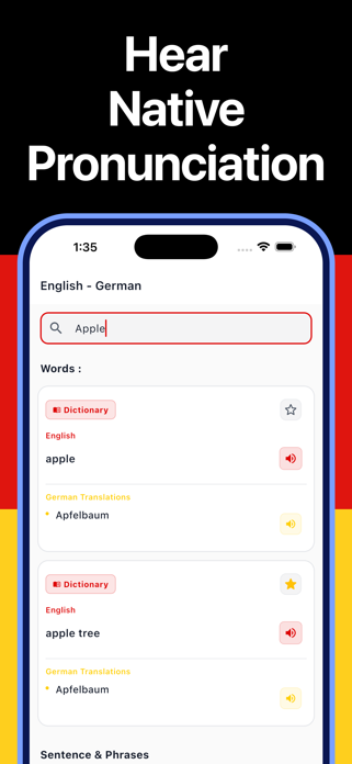 German Translator Dictionary Screenshot 3 of 5