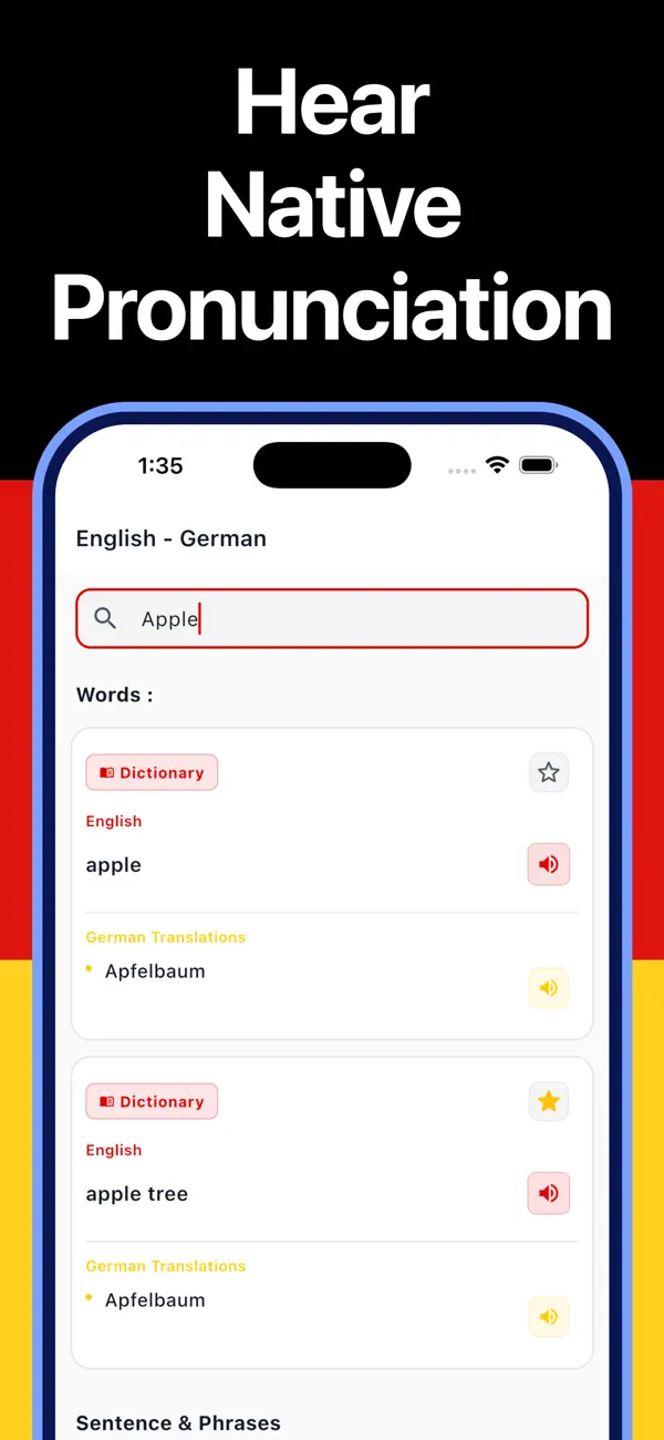 #3. German Translator Dictionary (iOS) Ved: Shehroz Sheikh