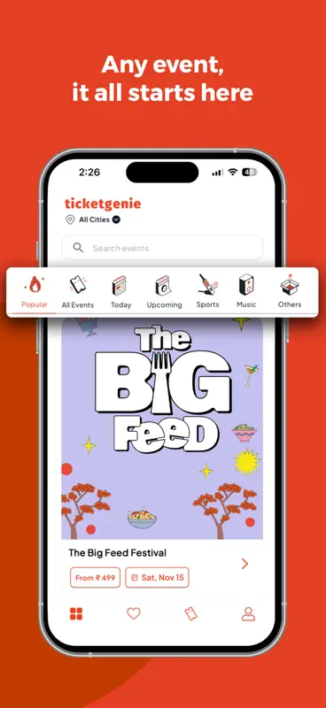 Ticketgenie App screenshot 1 of 7