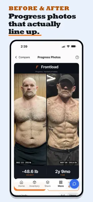 Peptide Tracker: Frontload screenshot 4