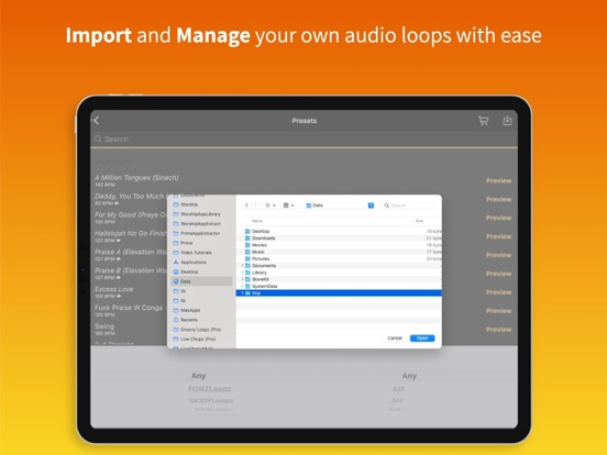 Groovy Loopz (Pro) iPad screenshot 6 - Music app