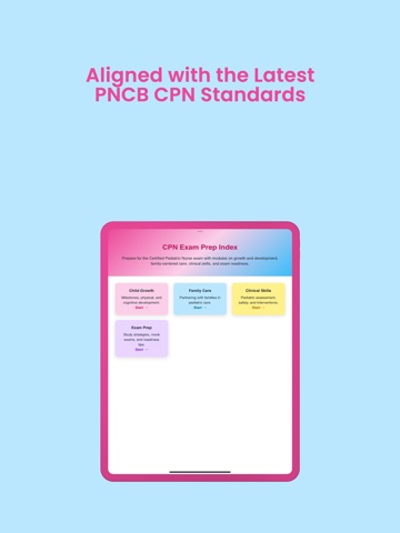 PNCB CPN Prep: Pediatric Nurse iPad screenshot
