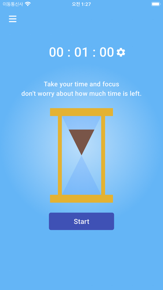 #1. Hourglass-Heart at Ease Timer (iOS) 由: Eung Sang Yeon