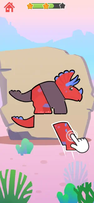 Dinosaur games for kids & baby iPhone screenshot 4