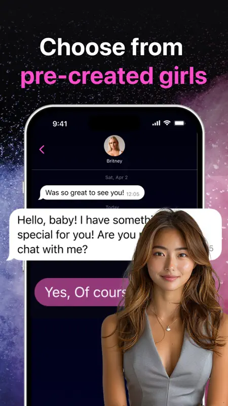 Chat with Girlfriend: Ai Girl screenshot 6 of 8