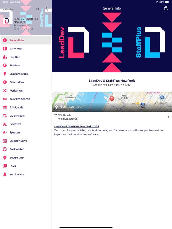 LeadDev app screenshot