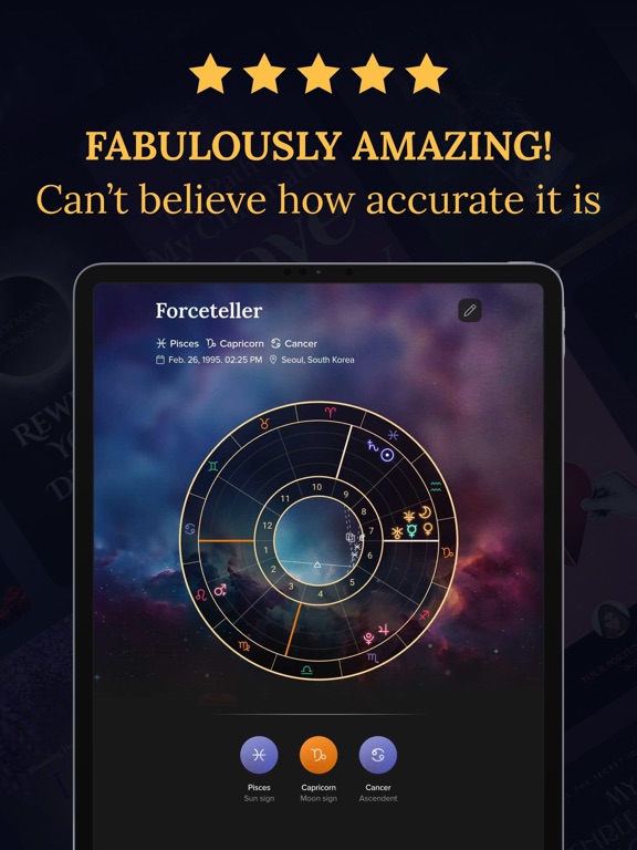 Screenshot #5 pour FORCETELLER - Astra Horoscope