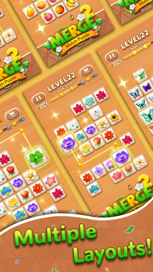 #5. Merge2 :Match Puzzle (iOS) 来自: BRAINWAVE MC PTE. LTD.