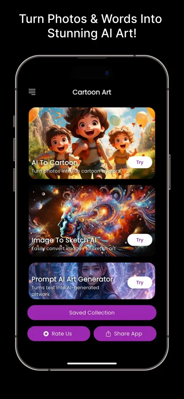 Screenshot #3 pour Cartoon Art AI