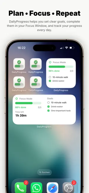 DailyProgress: Goal Tracker screenshot 1