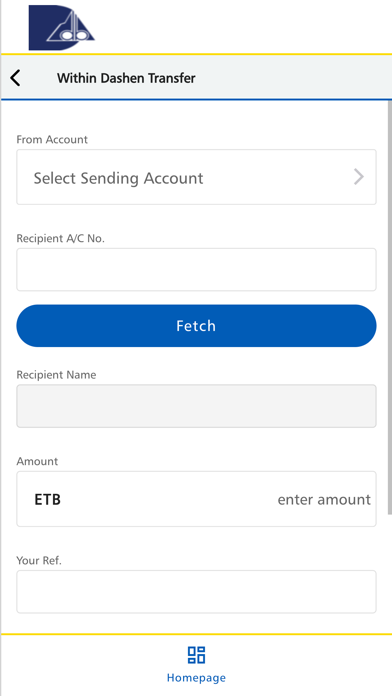Dashen Mobile Screenshot