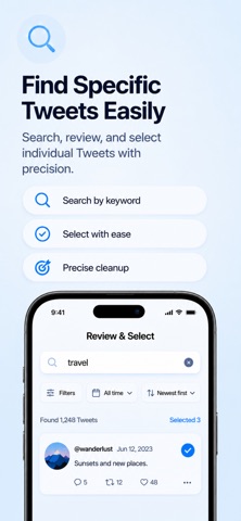 Delex - 轻松删除 Tweet screenshot