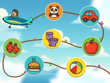 Baby flash cards sounds game iPad screenshot