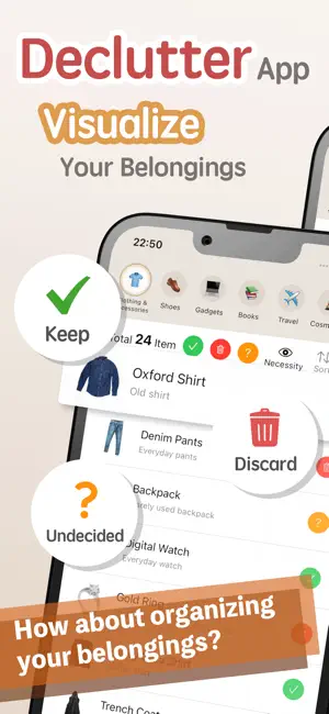 Easy Declutter - RakuDan screenshot 1