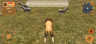 Wild Lion Simulator Attack 3D app screenshot