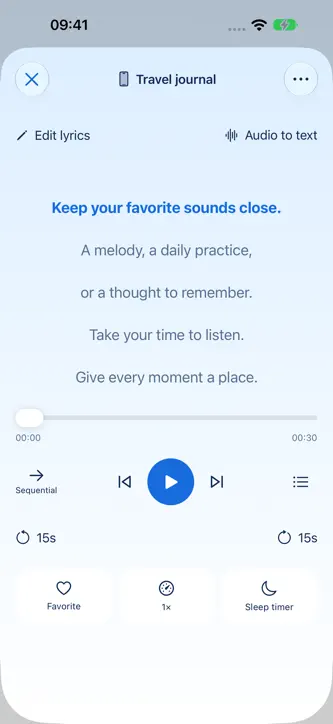 Audimori screenshot 2