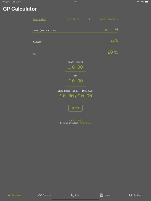 Gp calculator sale