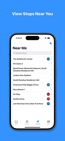 Auburn Bus iPhone screenshot