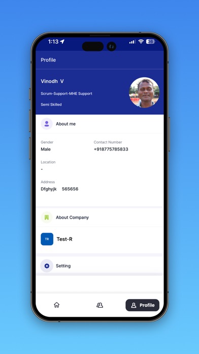goCWMS: For Contract Workers Screenshot